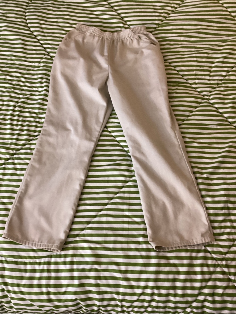 chic Beige Casual Trousers